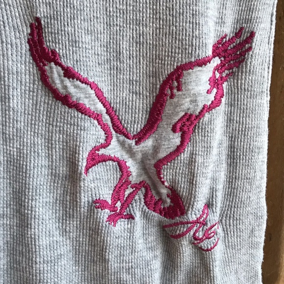 American Eagle AEO Long Sleeve Henley 💘 Small - Picture 5 of 8